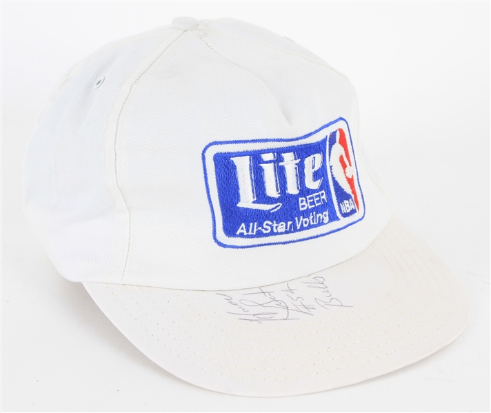 1980s-90s Horace Grant Chicago Bulls Signed Miller Lite NBA All Star Voting Cap (JSA)