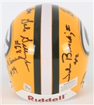 1995 Green Bay Packers Multi Signed Mini Helmet w/ 5 Signatures Including Larry McCarren, Boyd Dowler, Gale Gillingham & More (JSA)