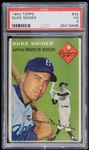 1954 Duke Snider Brookyn Dodgers Topps Baseball Trading Card #32 (VG-3)