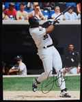 1990-2005 Frank Thomas Chicago White Sox Autographed 8"x10" Color Photo (JSA)