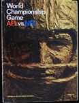 1967 Green Bay Packers Kansas City Chiefs Multi Signed Super Bowl I Los Angeles Coliseum Game Program w/ 5 Packer Signatures (JSA) 