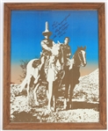 1982 Clayton Moore The Lone Ranger Signed 25" x 31" Framed Poster (JSA)