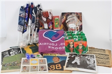 1940s-90s Baseball Football Basketball Sports Memorabilia Collection - Lot of 70+