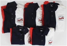 1957 Milwaukee Braves World Series Champions 40th Anniversary Polo Shirts - Lot of 10