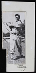 1939 Enos Slaughter St. Louis Cardinals 4" x 8" Mounted Photo
