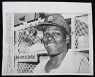 1968 Bob Gibson St. Louis Cardinals 8" x 10" Wire Photo