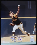 1973-1980 Randy Jones San Diego Padres Autographed 8"x10" Color Photo *JSA*