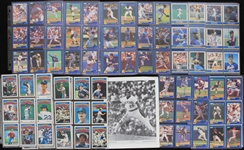 1980's-90's Baseball Football Memorabilia Collection - Lot of 900+ w/ Trading Cards, Bobbles, Digital Watch, NFL Game Coin & More
