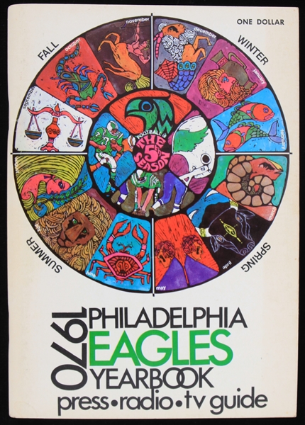 1970 Philadelphia Eagles Media Yearbook