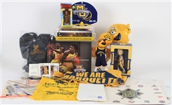 1970s-2010s Marquette Golden Eagles Milwaukee Brewers Memorabilia Collection - Lot of 24 w/ Publications, Bobbles, Golf Club Covers & More