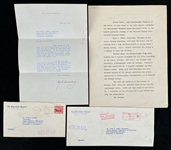 1930's-1950's Fred Saddy and Walter Annenberg Letters and Addressed Envelopes (Lot of 12)