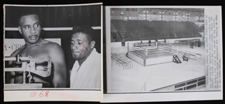 1963-65 Sonny Liston World Heavyweight Champion Photos - Lot of 2
