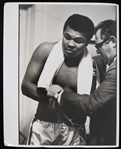 1970s Muhammad Ali World Heavyweight Champion 11" x 14" Mounted Photo