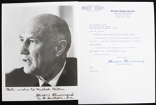 1956-2003 Strom Thurmond (d.2003) South Carolina Senator Autographed 8x10 B&W Photo (JSA)