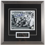 2000s Bart Starr Green Bay Packers Signed 18" x 18" Framed Ice Bowl Sneak Photo (JSA)