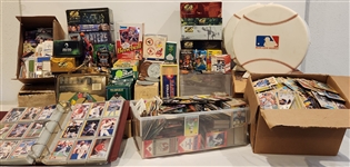 1987-present Star Wars and Star Trek Cards, Books, Figures & more 