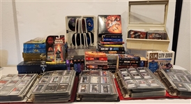 1987-present Star Wars and Star Trek Cards, Books, Figures & more 
