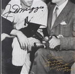 Joe DiMaggio New York Yankees Signed 14x18 Lithograph (JSA)