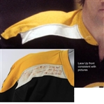 1972-1974 Bobby Orr Boston Bruins Game Worn Notated Provenance Hockey Jersey (MEARS A8) JSA Letter Verifying Harry Sinden Autograph