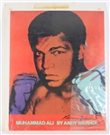 1978 Andy Warhol Signed 24" x 30" Muhammad Ali Poster (JSA)