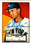 1952 Johnny Sain New York Yankees Adirondack Professional Model World Series Bat (MEARS LOA)