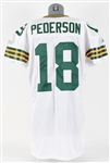 2003 Doug Pederson Green Bay Packers Signed Thanksgiving Day Game Prepared Jersey (MEARS LOA/JSA/Packers COA)
