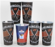 2022-23 NFL Munich Game & Bruce Springsteen Only The Strong Survive World Tour Commemorative On Site Cups - Lot of 6