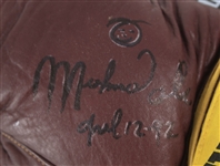 1970 Muhammad Ali World Heavyweight Champion Signed Oscar Bonavena Everlast Training Glove (MEARS LOA)