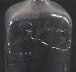 1900's John L. Sullivan World Heavyweight Champion One Quart Whiskey Bottle