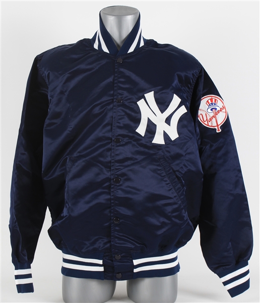 1989-91 New York Yankees Warm Up Jacket Attributed to Dave LaPoint / John Habyan (MEARS LOA)