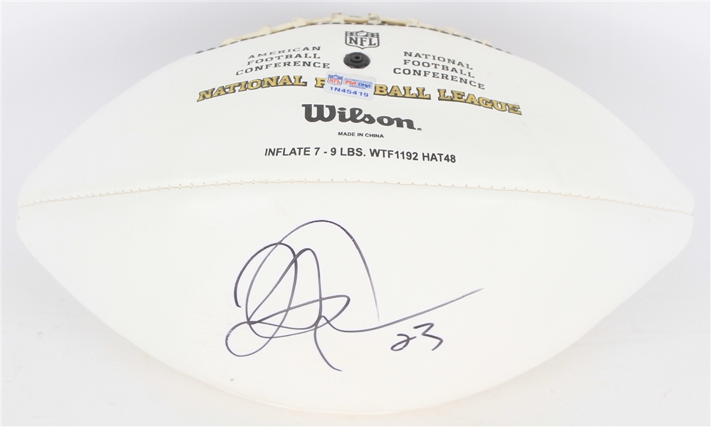 2008 Quentin Jammer San Diego Chargers Signed ONFL Goodell Autograph Panel Football (PSA/DNA)