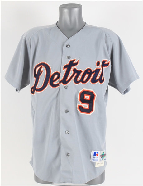 1999 Damion Easley Detroit Tigers Signed Game Worn Road Jersey (MEARS LOA/JSA)
