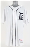 2008 Magglio Ordonez Detroit Tigers Signed Game Worn Home Jersey (MEARS A10/MLB Hologram/JSA)