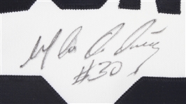 2008 Magglio Ordonez Detroit Tigers Signed Game Worn Home Jersey (MEARS A10/MLB Hologram/JSA)