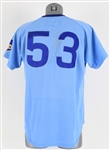 1976 Rick Monday Chicago Cubs Organizational Road Jersey (MEARS LOA)