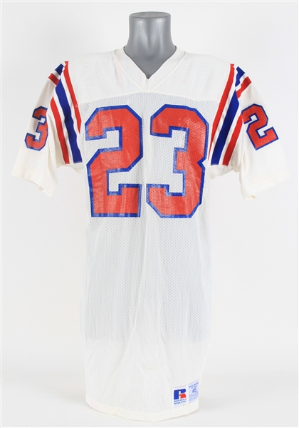 1989 Rod McSwain New England Patriots Team Issued Jersey (MEARS LOA/Patriots ProShop Tag)