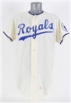 1972 Al Fitzmorris Kansas City Royals Game Worn Home Jersey (MEARS LOA)