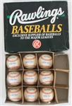 1995-99 Rawlings Official American League Gene Budig Baseballs - Carton of 9 Unused