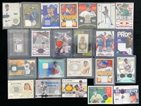 2002-2018 Miguel Tejeda Oakland Athletics Carlos Beltran and Masahiro Tanaka New York Yankees Torii Hunter Minnesota Twins Jake Peavy San Diego Padres and More Relic Baseball Cards (Lot of 23)