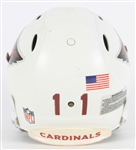 2010-15 Larry Fitzgerald Arizona Cardinals Professional Model Helmet (MEARS LOA)
