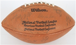 1985 Green Bay Packers Multi Signed ONFL Rozelle Football w/ 30+ Signatures Including James Lofton, Lynn Dickey, Charles Martin & More