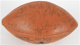1985 Green Bay Packers Multi Signed ONFL Rozelle Football w/ 30+ Signatures Including James Lofton, Lynn Dickey, Charles Martin & More
