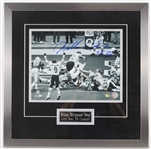 2006 William "Refrigerator" Perry Chicago Bears Signed 22" x 22" Framed Super Bowl XX Photo (Jeffs Sports)