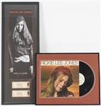 1980s-2000s Rickie Lee Jones Signed Framed Displays - Lot of 2 (JSA)