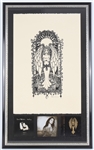 1997 Sarah McLachlan 20" x 33" Framed Display w/ Signed Medusa Angel Print (JSA) 