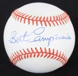 1984-1994 Bert Campaneris Oakland Athletics Autographed Bobby Brown ROMLB Baseball (JSA)