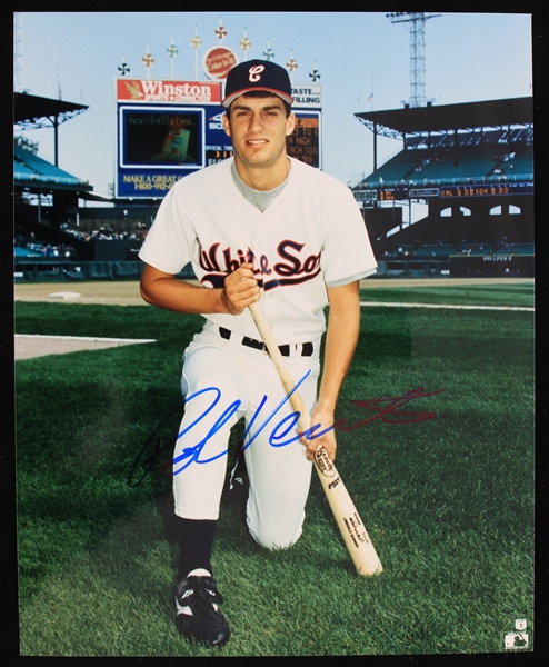 1989-1998 Robin Ventura Chicago White Sox Autographed 8"x10" Color Photo (JSA)