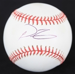 1992-2015 Prince Fielder Milwaukee Brewers Autographed Allen "Bud" Selig ROMLB Baseball (JSA)