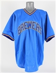 2012 Paul Molitor Milwaukee Brewers Signed Jersey *JSA*