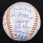 1969 Chicago Cubs Team Signed ONL Giles Baseball w/ 27 Signatures Including Leo Durocher, Ernie Banks, Fergie Jenkins, Ron Santo & More *Full JSA Letter*